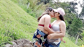 Outdoor walk, chubby ass walk, my step spanish, spain sister, lesbian sisters ass, ass walk cum